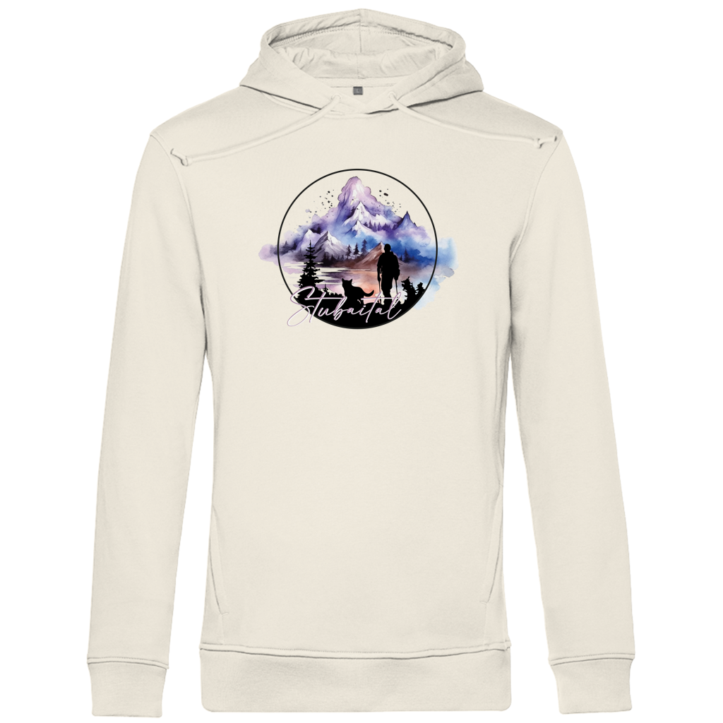 Herren Premium Bio Hoodie  Stubaital 1