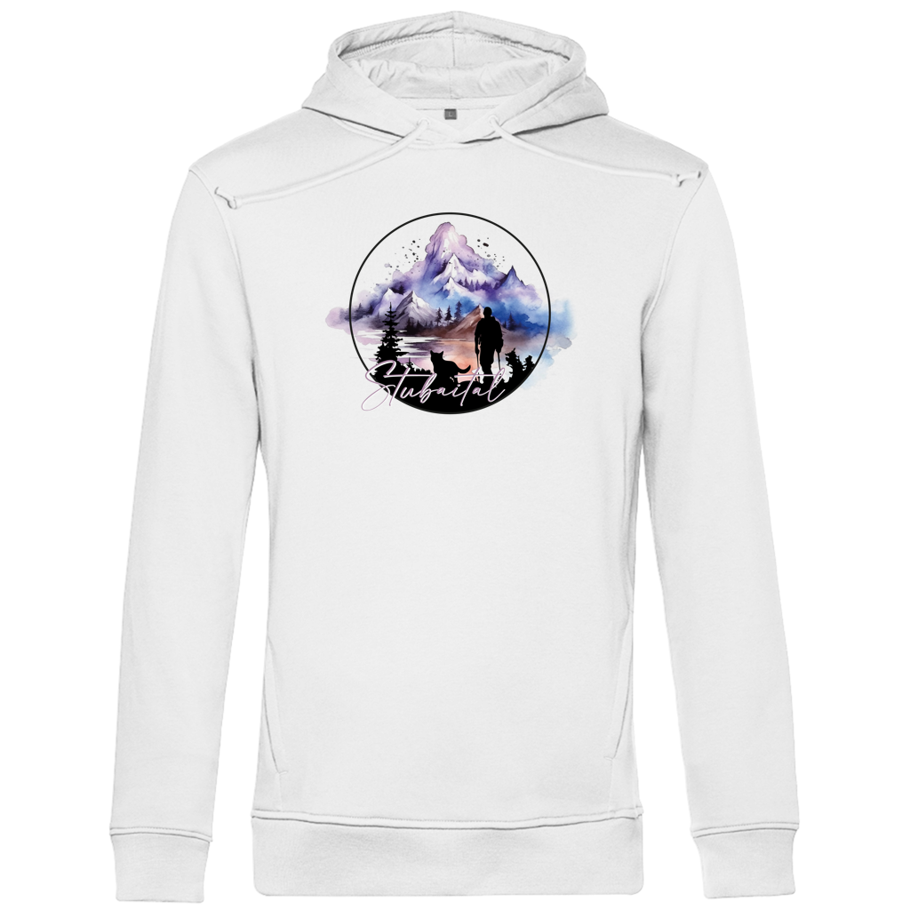 Herren Premium Bio Hoodie  Stubaital 1