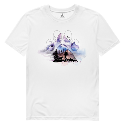 Herren Premium Bio T-Shirt Pfote Adventure 1