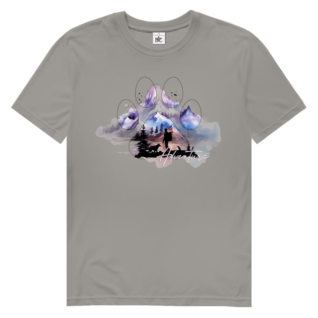 Herren Premium Bio T-Shirt Pfote Adventure 1