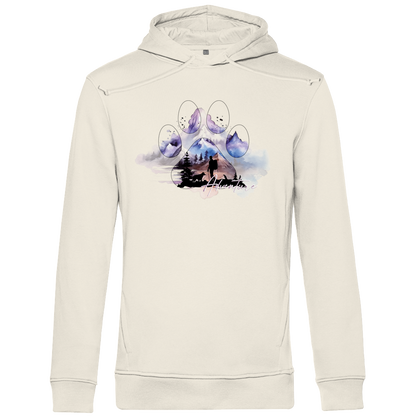 Herren Premium Bio Hoodie  Pfote Adventure 1