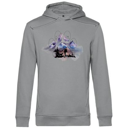 Herren Premium Bio Hoodie  Pfote Adventure 1