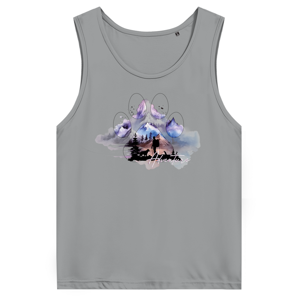 Herren Premium Tank Top  Pfote Adventure 1