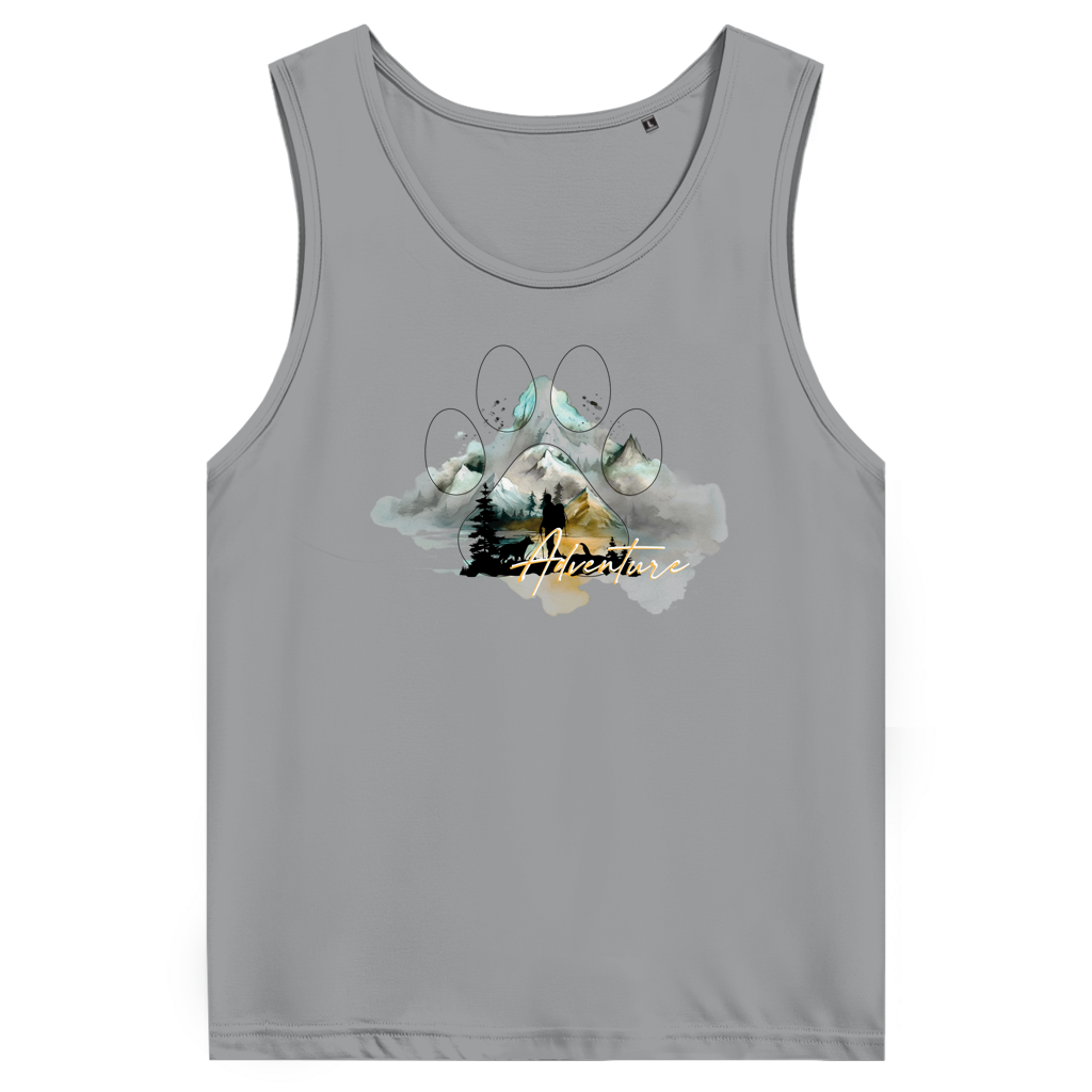 Herren Premium Tank Top  Pfote Adventure 2