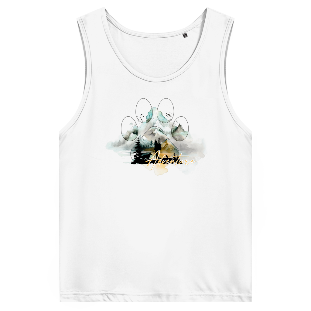 Herren Premium Tank Top  Pfote Adventure 2