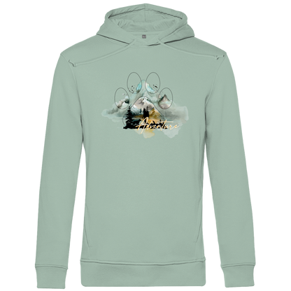 Herren Premium Bio Hoodie  Pfote Adventure 2