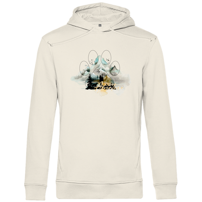 Herren Premium Bio Hoodie  Pfote Adventure 2