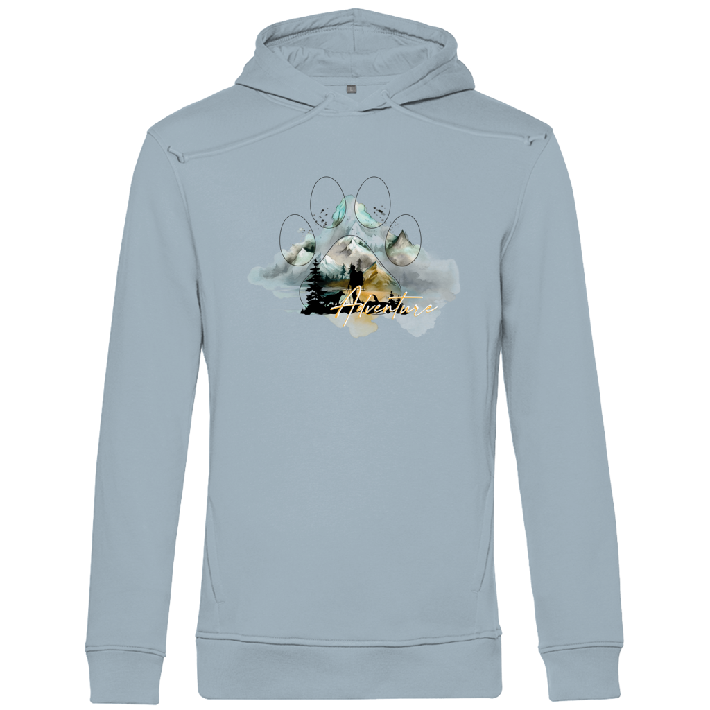 Herren Premium Bio Hoodie  Pfote Adventure 2