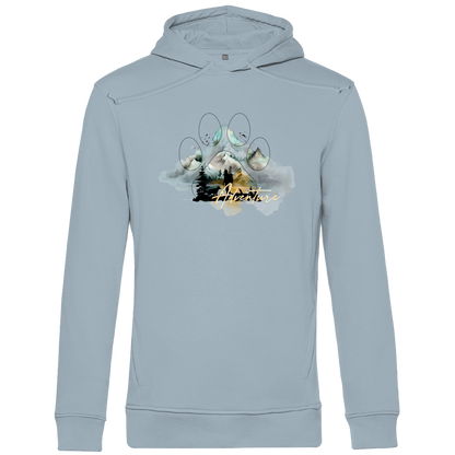 Herren Premium Bio Hoodie  Pfote Adventure 2