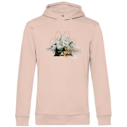 Herren Premium Bio Hoodie  Pfote Adventure 2