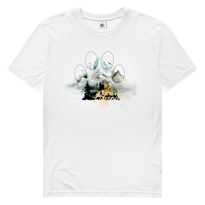 Herren Premium Bio T-Shirt Pfote Adventure 2