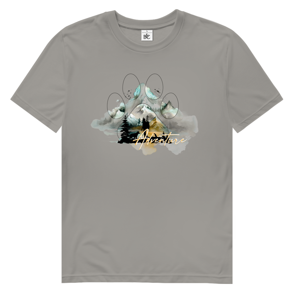Herren Premium Bio T-Shirt Pfote Adventure 2