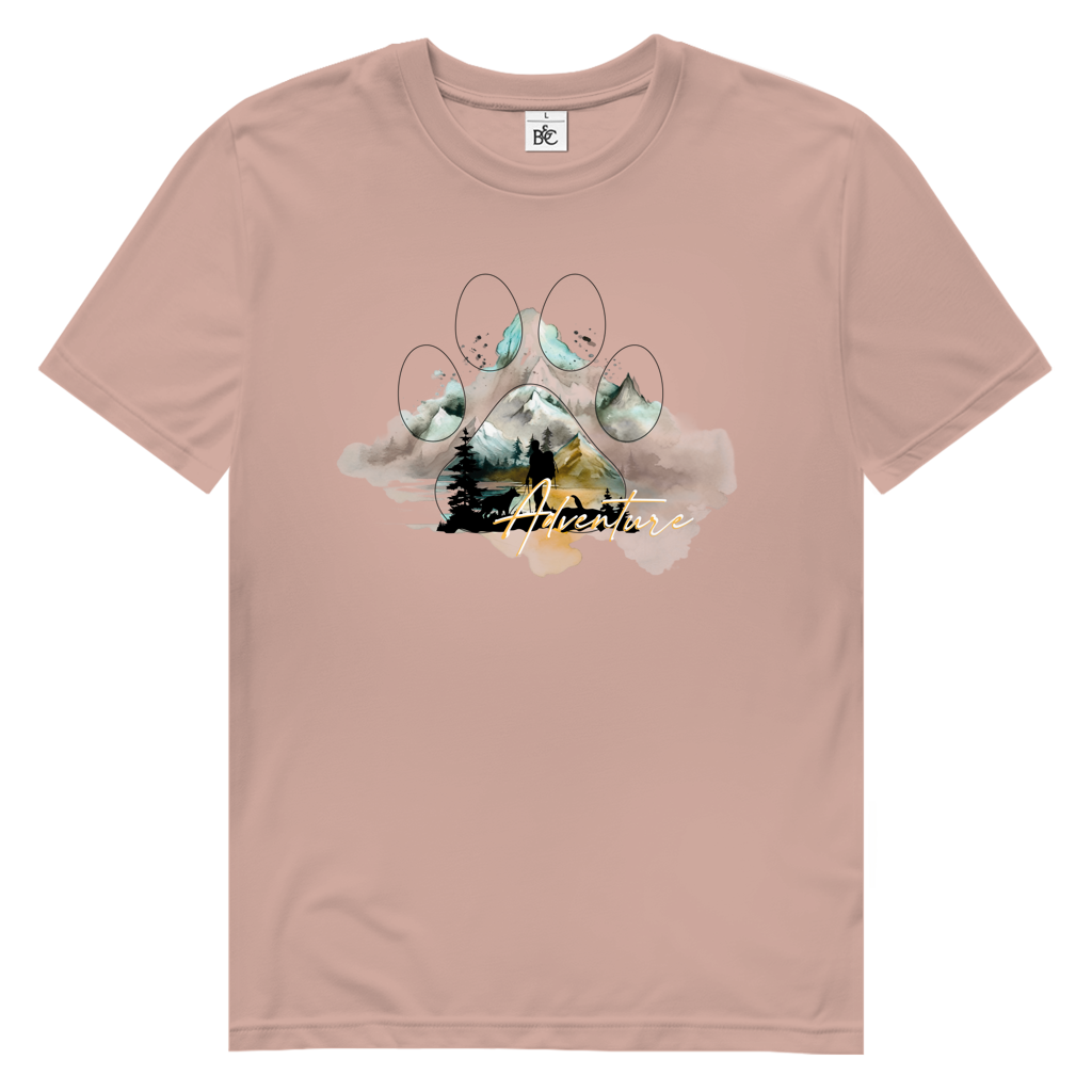 Herren Premium Bio T-Shirt Pfote Adventure 2