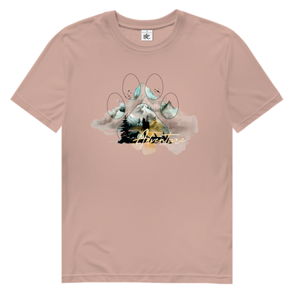 Herren Premium Bio T-Shirt Pfote Adventure 2