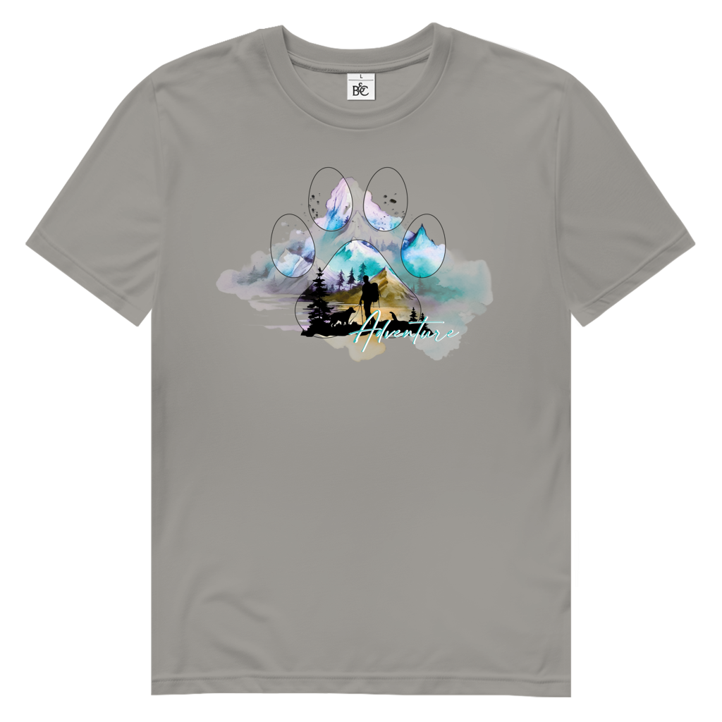 Herren Premium Bio T-Shirt Pfote Adventure 3