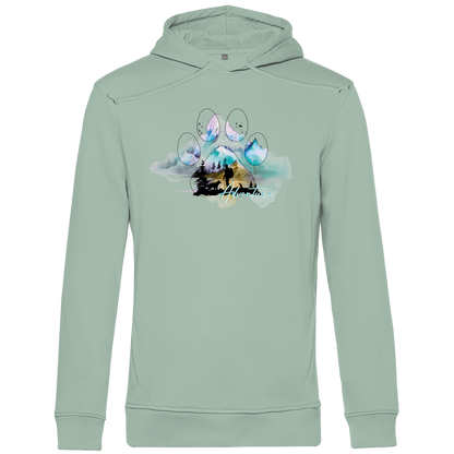 Herren Premium Bio Hoodie  Pfote Adventure 3