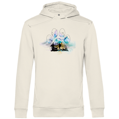 Herren Premium Bio Hoodie  Pfote Adventure 3