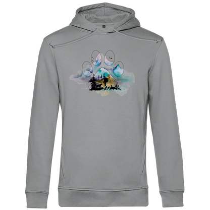 Herren Premium Bio Hoodie  Pfote Adventure 3
