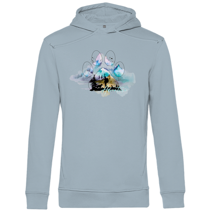 Herren Premium Bio Hoodie  Pfote Adventure 3