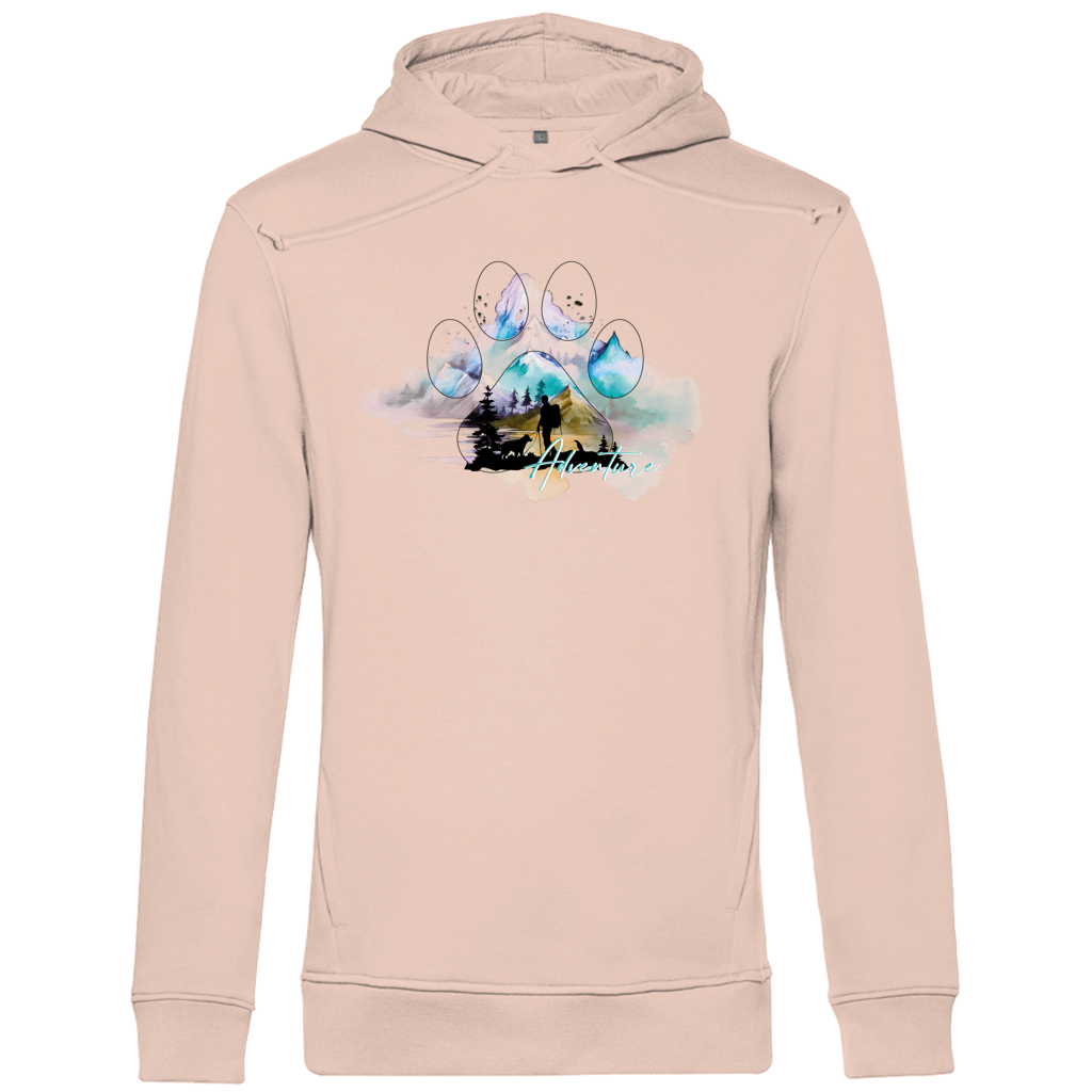 Herren Premium Bio Hoodie  Pfote Adventure 3