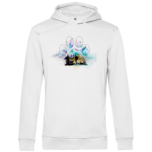 Herren Premium Bio Hoodie  Pfote Adventure 3