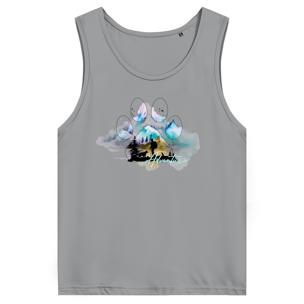 Herren Premium Tank Top  Pfote Adventure 3