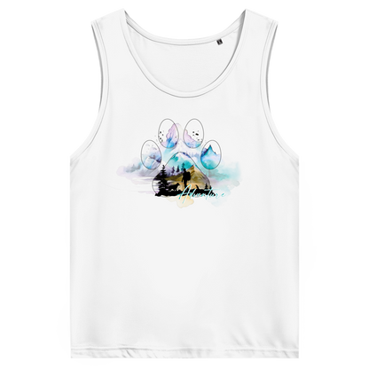 Herren Premium Tank Top  Pfote Adventure 3