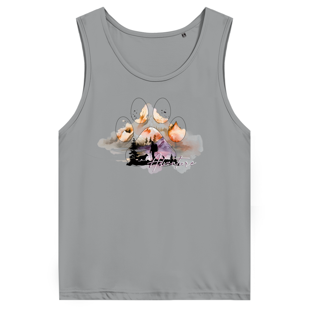 Herren Premium Tank Top  Pfote Adventure 4