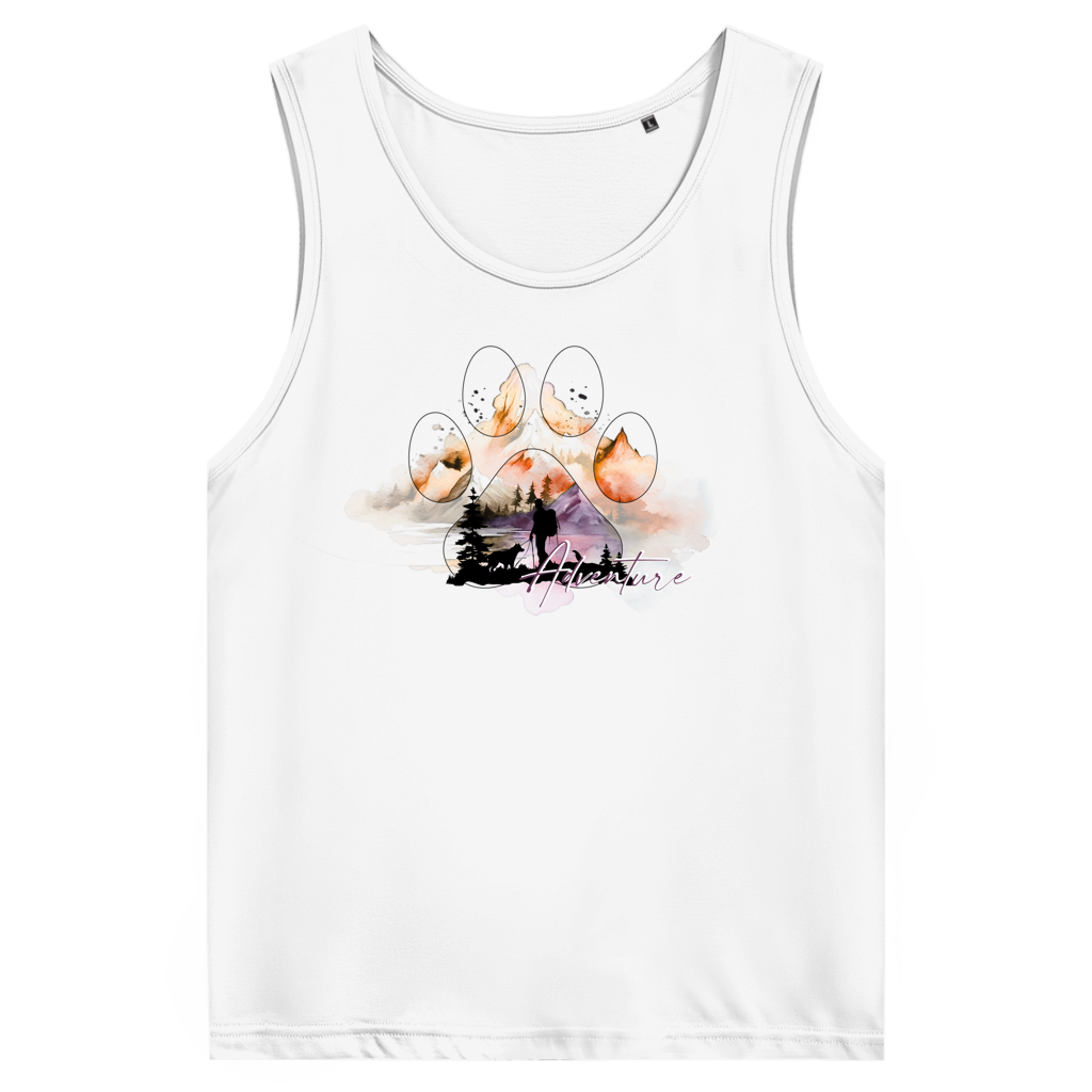 Herren Premium Tank Top  Pfote Adventure 4