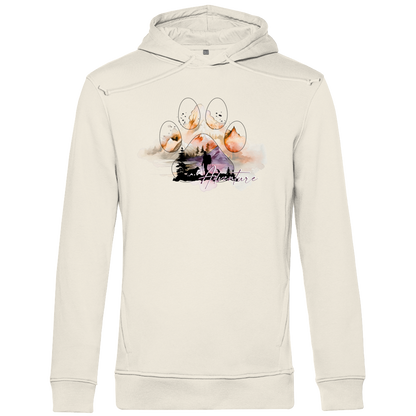 Herren Premium Bio Hoodie  Pfote Adventure 4