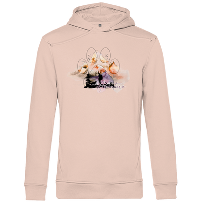 Herren Premium Bio Hoodie  Pfote Adventure 4