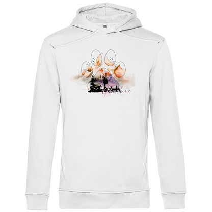 Herren Premium Bio Hoodie  Pfote Adventure 4