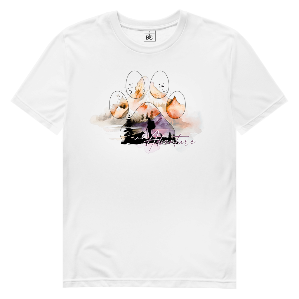 Herren Premium Bio T-Shirt Pfote Adventure 4