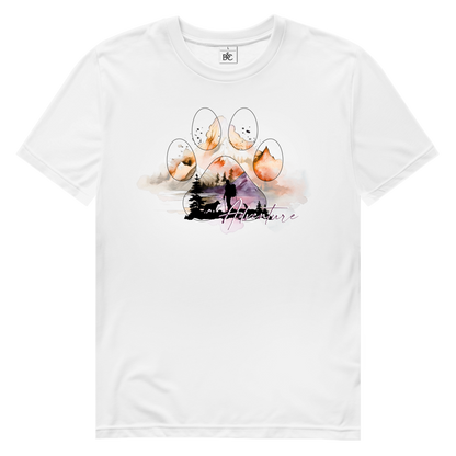 Herren Premium Bio T-Shirt Pfote Adventure 4