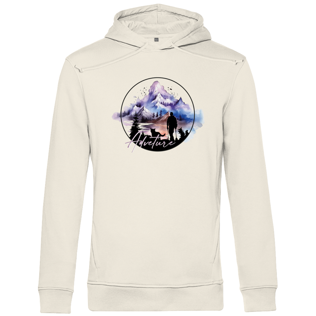 Herren Premium Bio Hoodie  Adventure 1