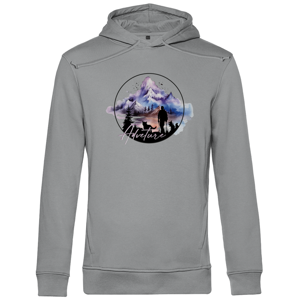 Herren Premium Bio Hoodie  Adventure 1