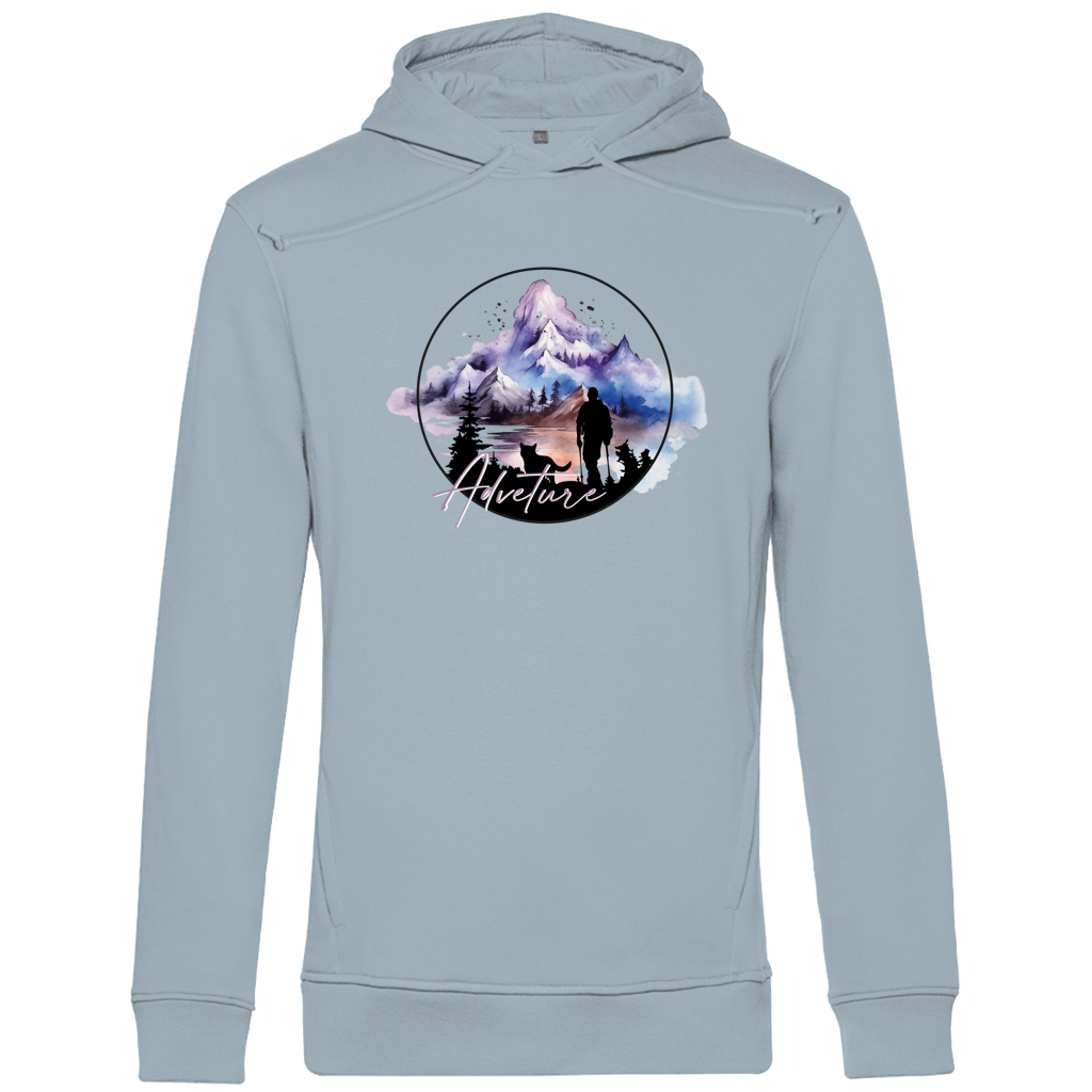 Herren Premium Bio Hoodie  Adventure 1