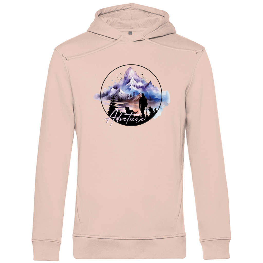 Herren Premium Bio Hoodie  Adventure 1