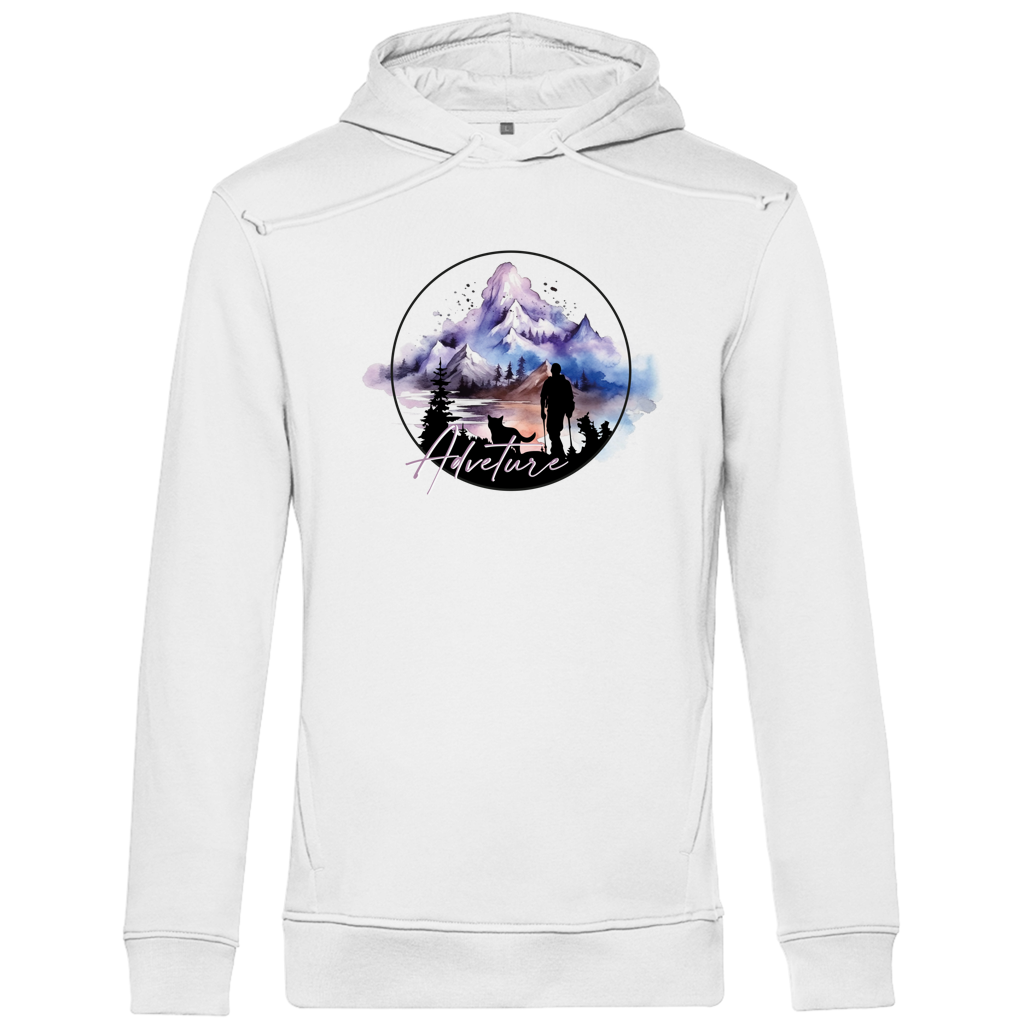 Herren Premium Bio Hoodie  Adventure 1