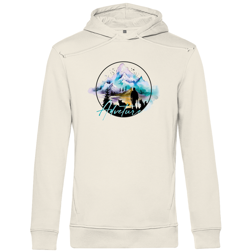 Herren Premium Bio Hoodie  Adventure 2