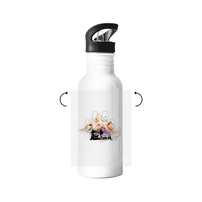 Edelstahl-Trinkflasche Pfote Stubaital 4