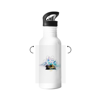 Edelstahl-Trinkflasche Pfote Adventure 3