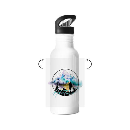 Edelstahl-Trinkflasche Adventure 2