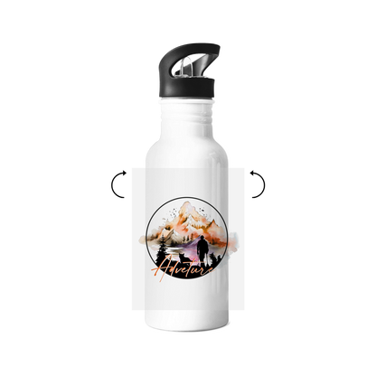 Edelstahl-Trinkflasche Adventure 4