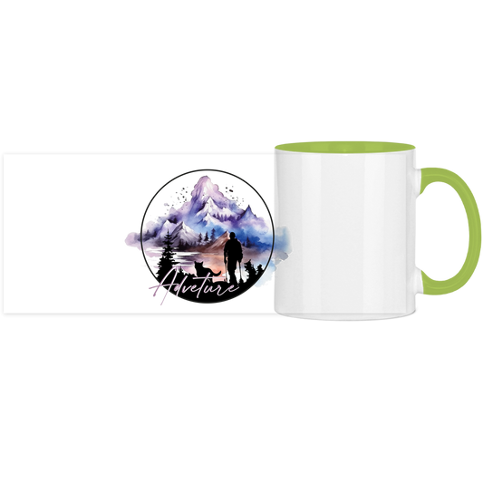 Panorama Tasse zweifarbig  Adventure 1