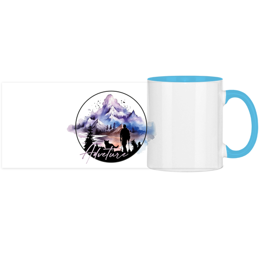 Panorama Tasse zweifarbig  Adventure 1