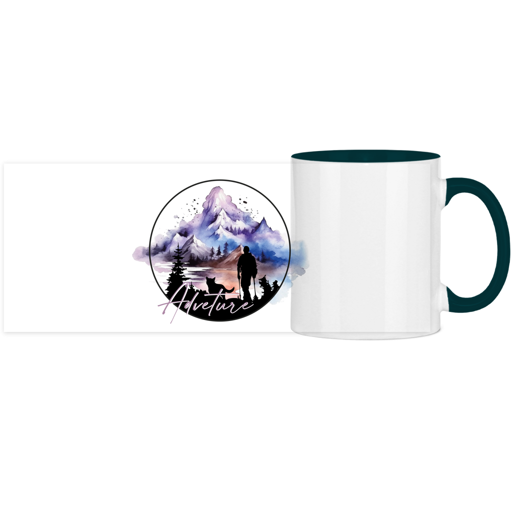 Panorama Tasse zweifarbig  Adventure 1