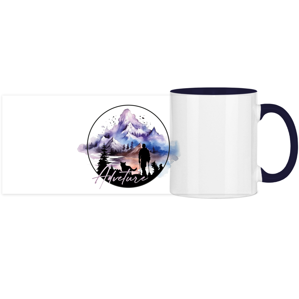 Panorama Tasse zweifarbig  Adventure 1
