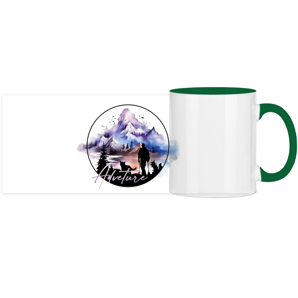 Panorama Tasse zweifarbig  Adventure 1