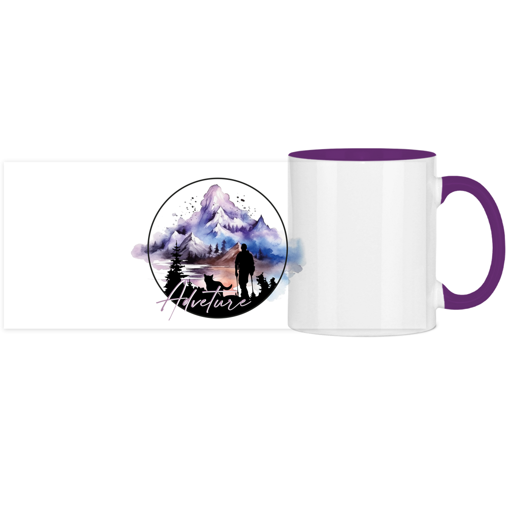 Panorama Tasse zweifarbig  Adventure 1